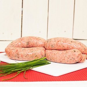 SAUSAGES PORK AND CHIVE (1LB)