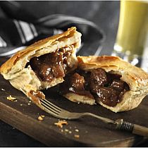 HOME MADE STEAK & ALE PIES